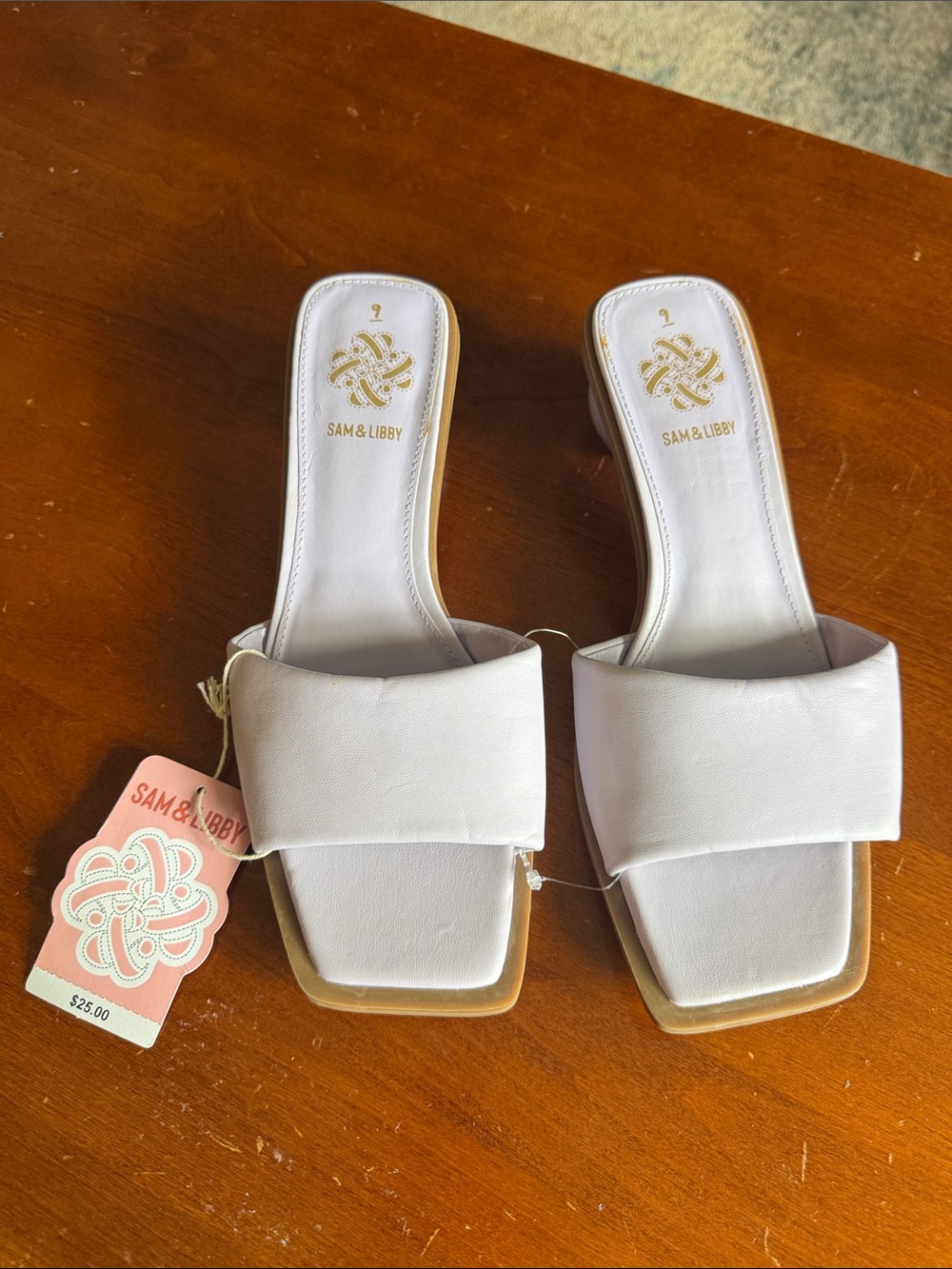 Sam & Libby Lavender Shelby Dress Sandals